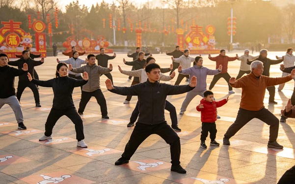 泰和导引调理春节后综合征——分时段找回身心节奏