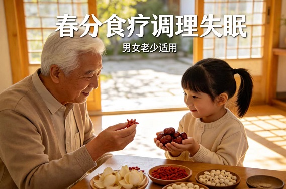 春分失眠多梦早醒食疗调理指南