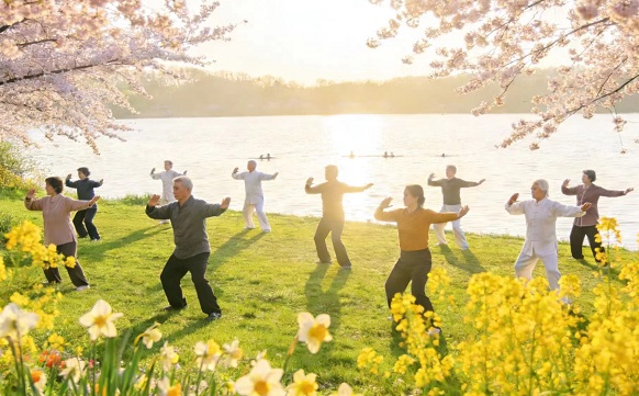 清明时节每天5分钟揉腹加经络调理化解便秘腹胀与春困