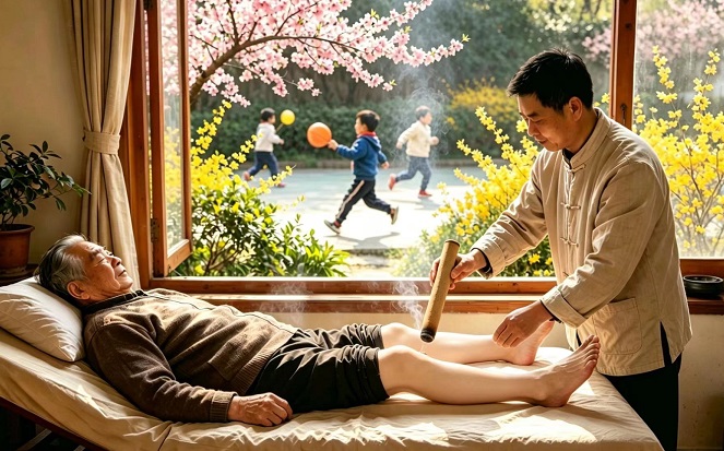 泰和灸调理清明时节高血压波动