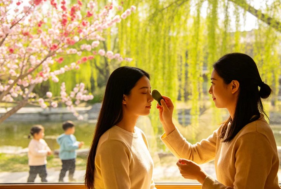 清明时节花粉柳絮过敏性感冒泰和砭术疏通