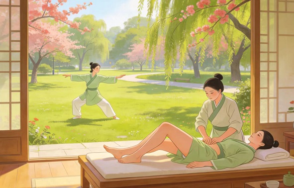 泰和按跷导引术调理清明时节过敏性皮炎——从止痒到修复内外同舒缓 