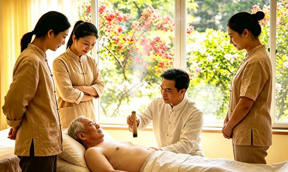 泰和灸调理谷雨时节血压易波动——粗艾条温通头晕气短乏力