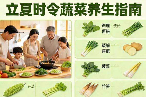 时令食材巧解便秘痔疮与肛肠不适——顺时饮食让肠道清爽度夏