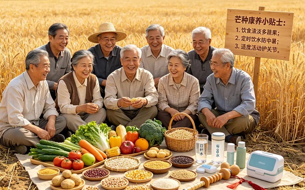 芒种时节老年人康养要务——麦收再急先护身顺时避邪度炎夏