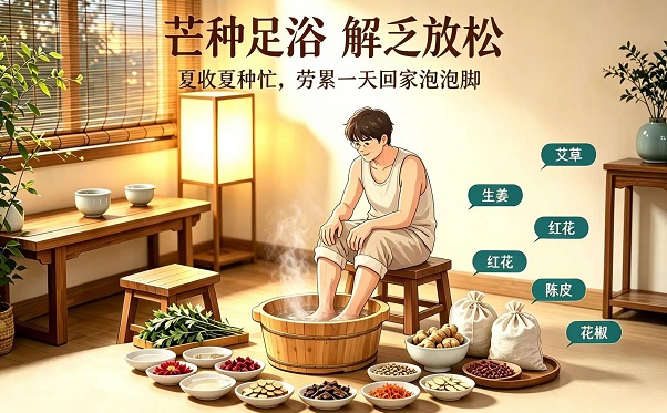 泰和足浴解劳乏调理芒种农忙季疲惫
