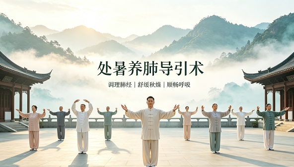 处暑换季易燥咳胸闷，泰和导引术调理肺经，守护呼吸道