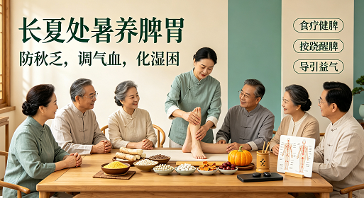 长夏养脾处暑时节防秋乏