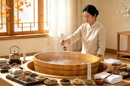 白露时节荨麻疹复发泰和药浴去燥蕴表固本改善皮肤干痒